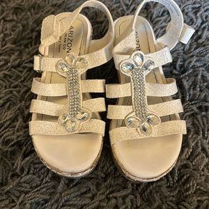 Girls wedge heel size 11